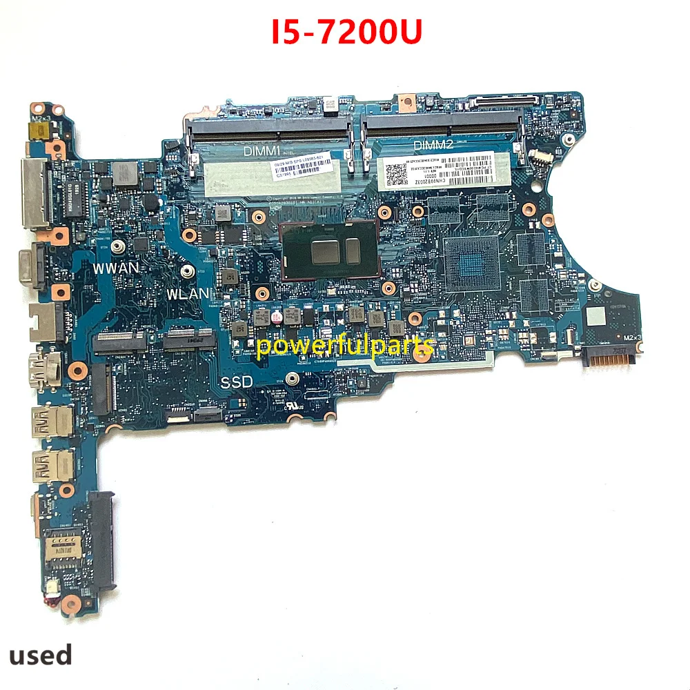 For HP Probook 640 G4 650 G4 Motherboard 6050A2930101-MB-A01 L09565-601 L09567-601 L09566-601 L09569-601 L09570-601 Working Good - view 2