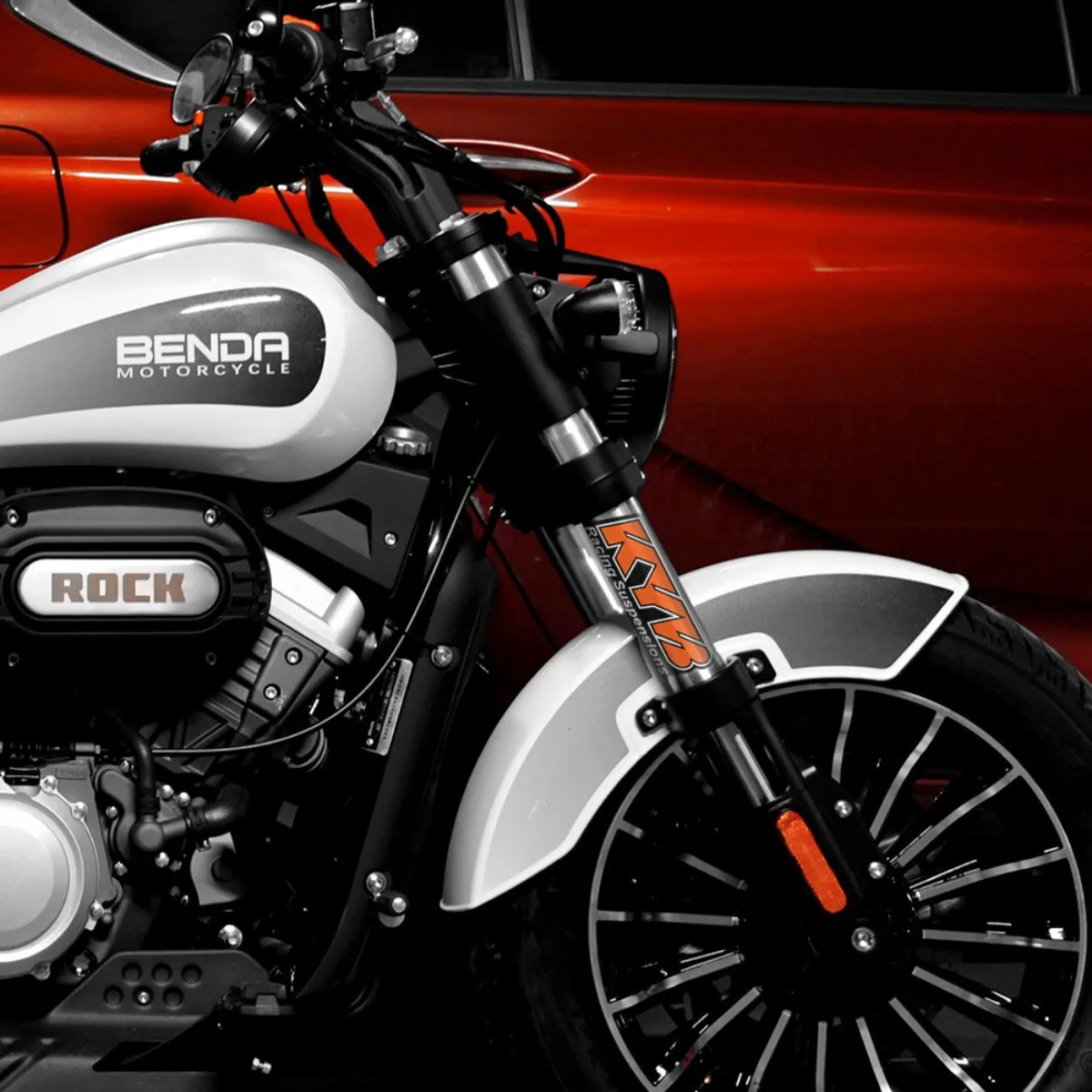 For Z900  Z900 SE Z900RS KYB Shock Motorcycle Accessories Reflective Vinyl Logo Stickers Motor Body Decor Decals