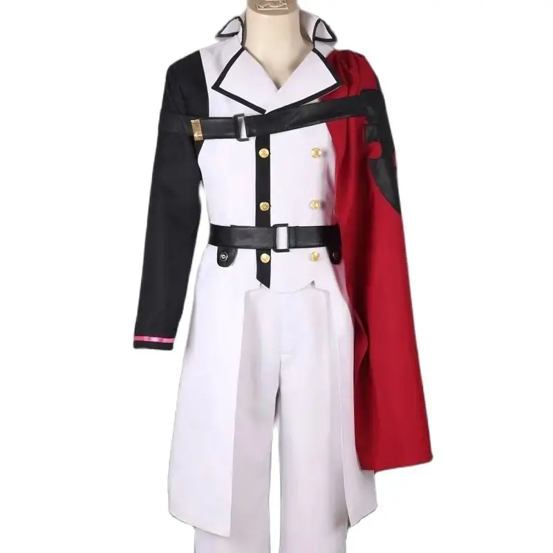 Unisex Anime Cos Crowley Eusford Cosplay Costume Suit Sets Custom Size