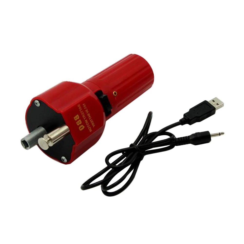

BBQ Motor Mini Size USB Powered Multipurpose Heat Proof Durable Low Noise Efficient Picnic BBQ Oven Motor Appliance Part