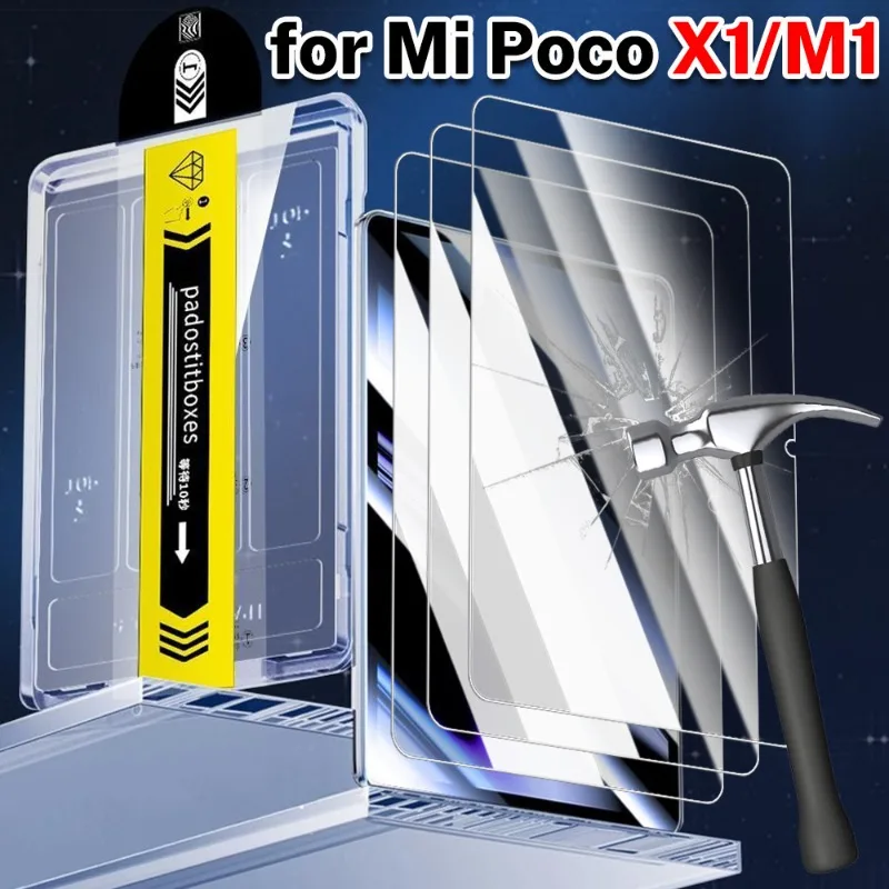 

Комплект для автоматической установки: Защитное стекло для Xiaomi Poco Pad X1/Poco Pad M1, защитные пленки для экрана Mi POCO Pad X1/M1