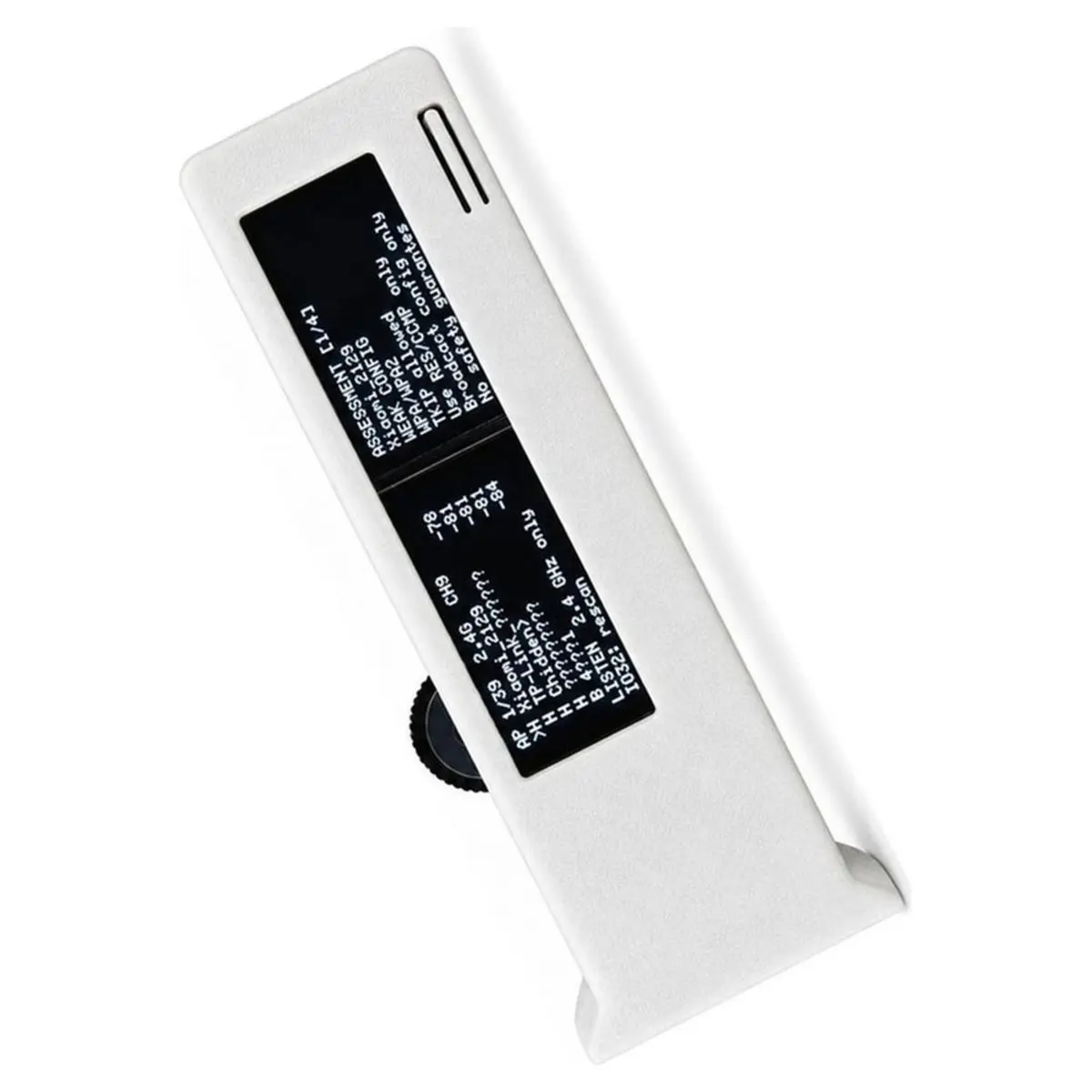 For 2.4 GHz Wi-F Development Board Dual 1.3-Inch OLED Display Monitor with 800mAh Rechargeable Battery