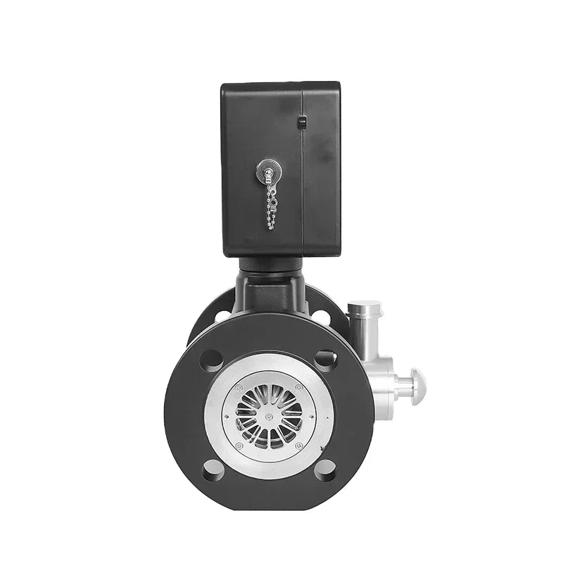 Anti Interference Gas Turbine Flow Meter Lpg Flowmeter Sensor Lwq Electronic Digital Igtm For N2 Butane
