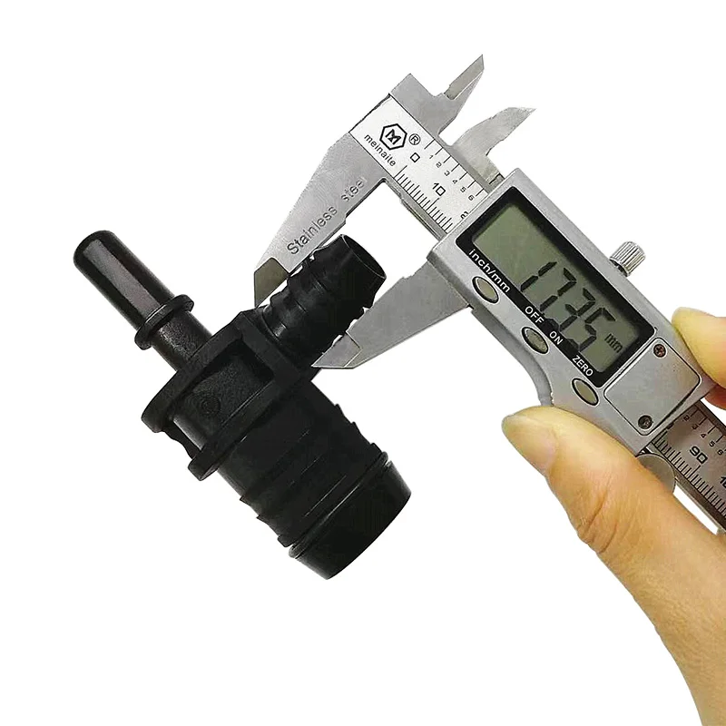11.8mm male connector tee connector SAE fuel line quick connector male end piece fittings joint for petrol and disel 1pc