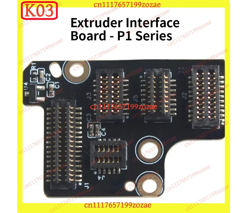 k03 Extruder Interface Adapter Board for P1P P1S P1 Series 3D Printer Accessories