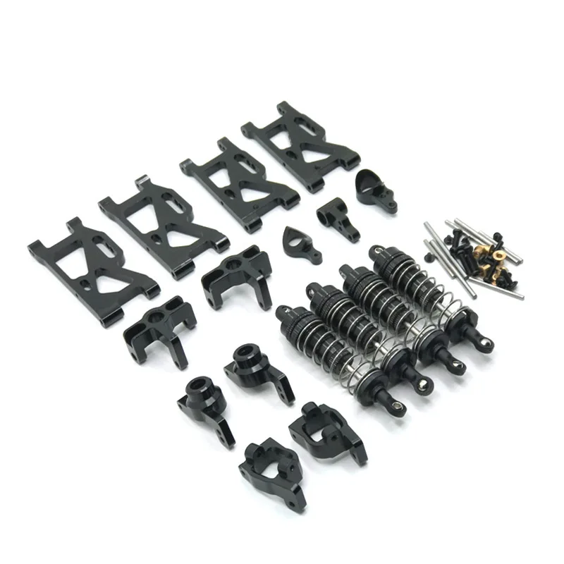 Wltoys 144001 144002 144010 124007 124008 124016 124018 124019 Metalowy amortyzator olejowy RC Części do modernizacji samochodów Akcesoria