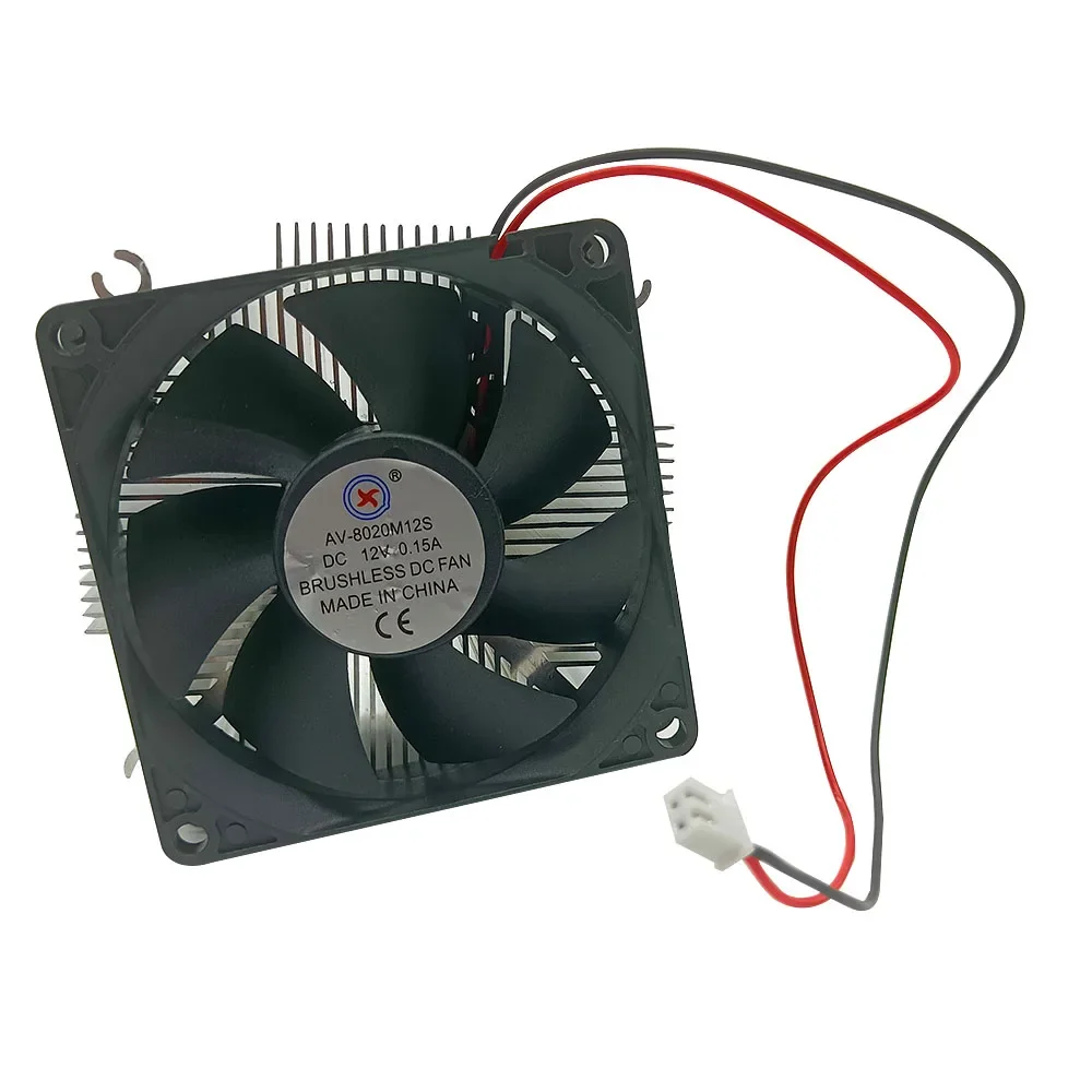 100W LED aluminum radiator cooling fan 92X30 90X40 90X50 suitable for high-power 20W 30W 50W 100W LED