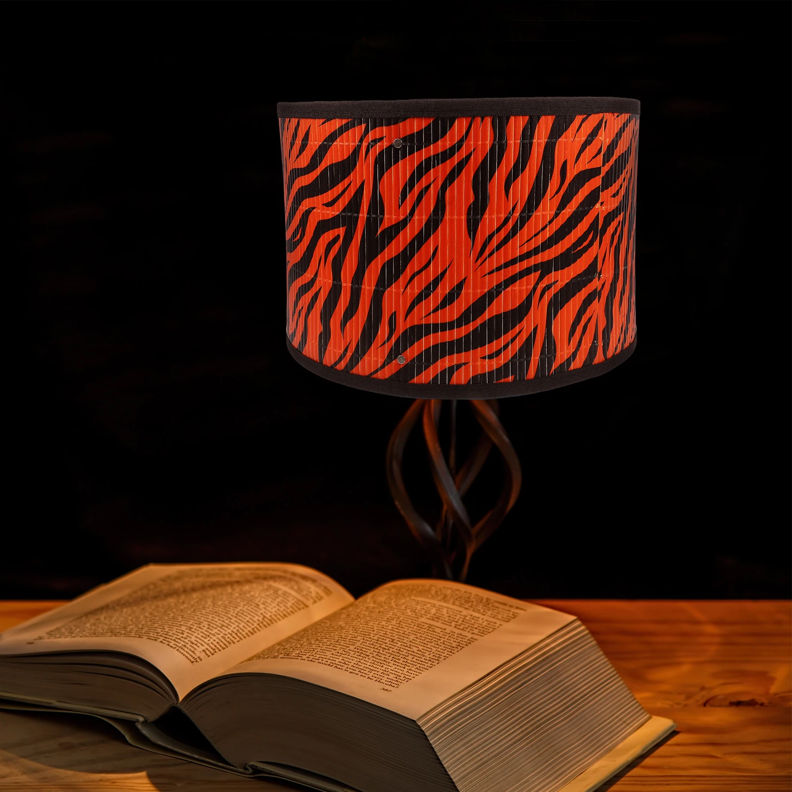 

Bamboo Lampshade Leopard Replacement Lamp Shade Print Rustic Table Floor Bedside Desk Cover Shades Home Hotel Decor Replacement
