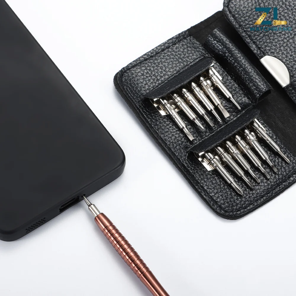 25 in 1 Mini Precision Screwdriver Magnetic Set Electronic Torx Screwdriver Opening Repair Tools Kit For iPhone Camera Watch PC