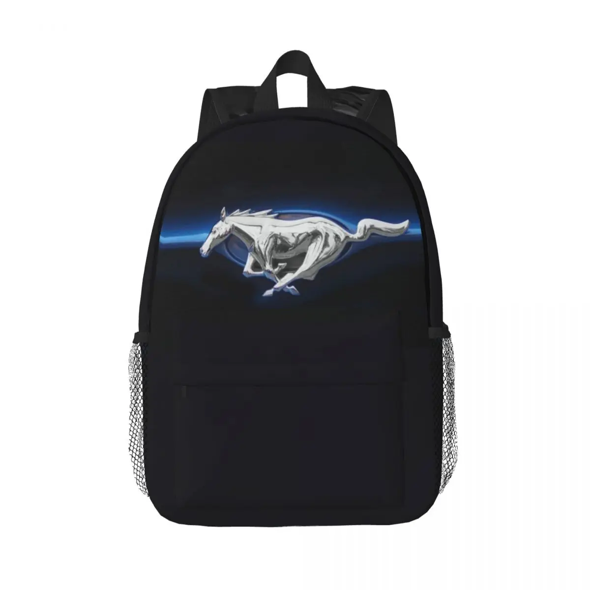 

Ford Mustang Backpacks Boys Girls Bookbag Fashion Children School Bags Travel Rucksack Shoulder Bag Large Capacity