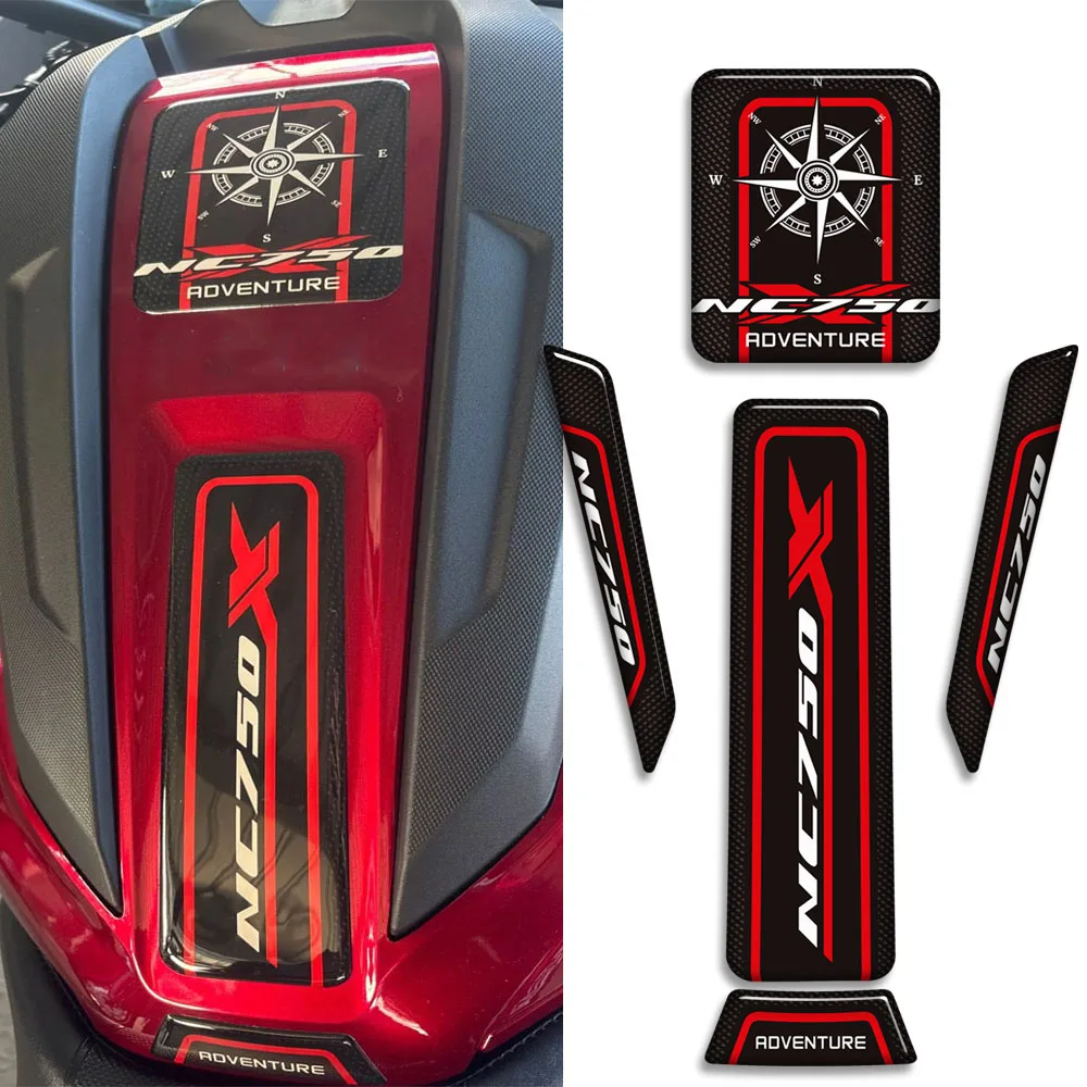 

﻿ Для Honda NC 750X NC750X 2021 2022 мотоциклетные наклейки, защитные наклейки на бак, накладка на бак, комплект топливного масла, колено