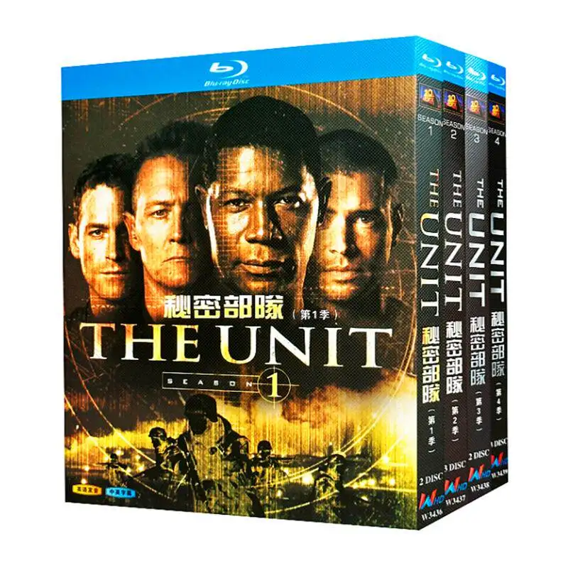 

Blu-ray Ultra HD US TV Series Secret Service Seasons 1–4 Box Set with English and Traditional Chinese Subtitles