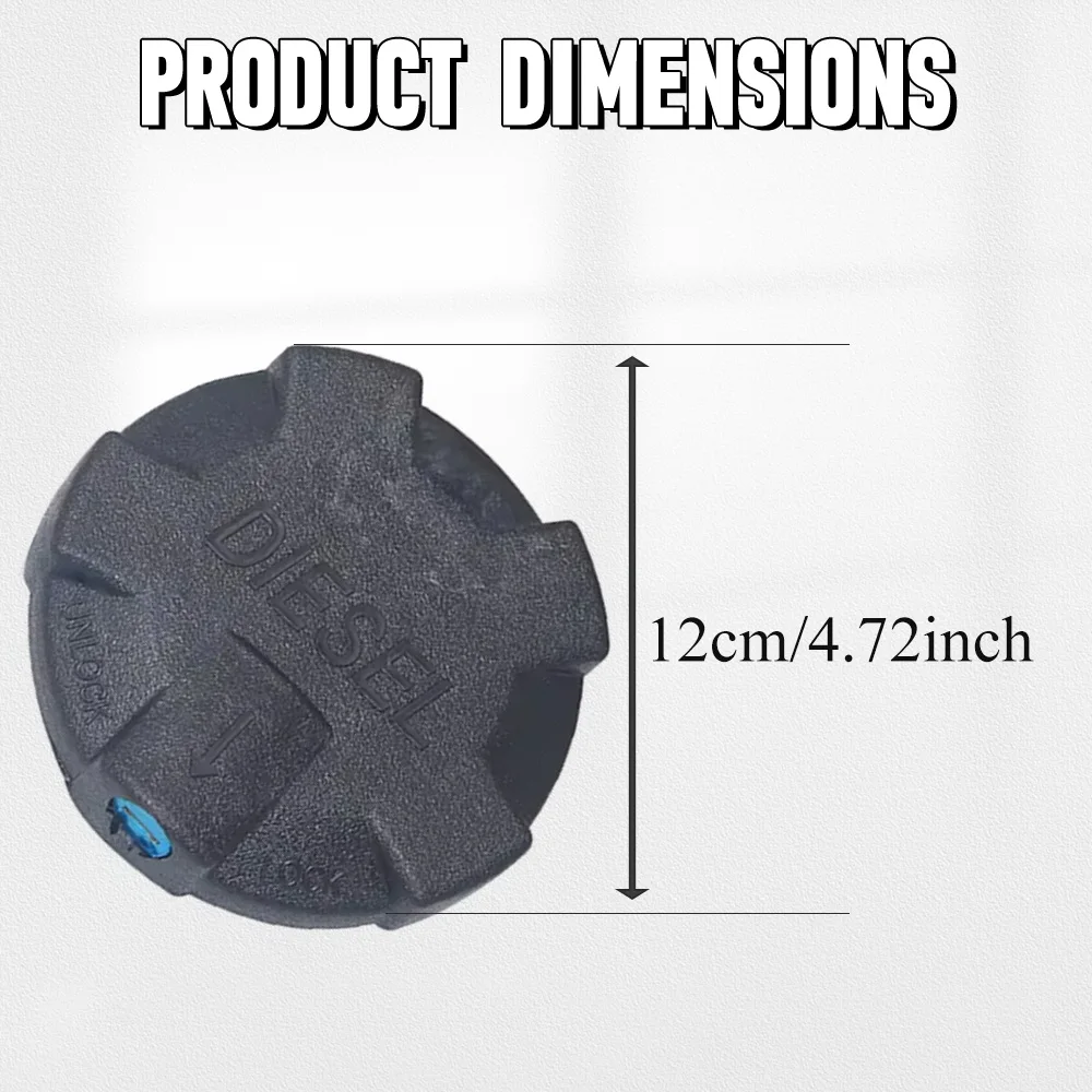 Gas Filler Fuel Cap Cover Car-styling Fuel Tank Cover For Volvo FM7 FM9 FM10 FM12 FM13 FH16 F7 F10 F12 FL6 FL7 FL12 FL10 1189577 - view 2