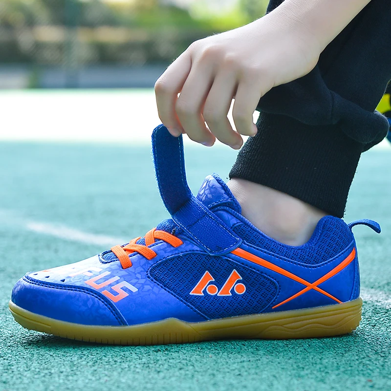 F802 New professional children\'s table tennis shoes Breathable anti-skid sports shoes Outdoor training shoes