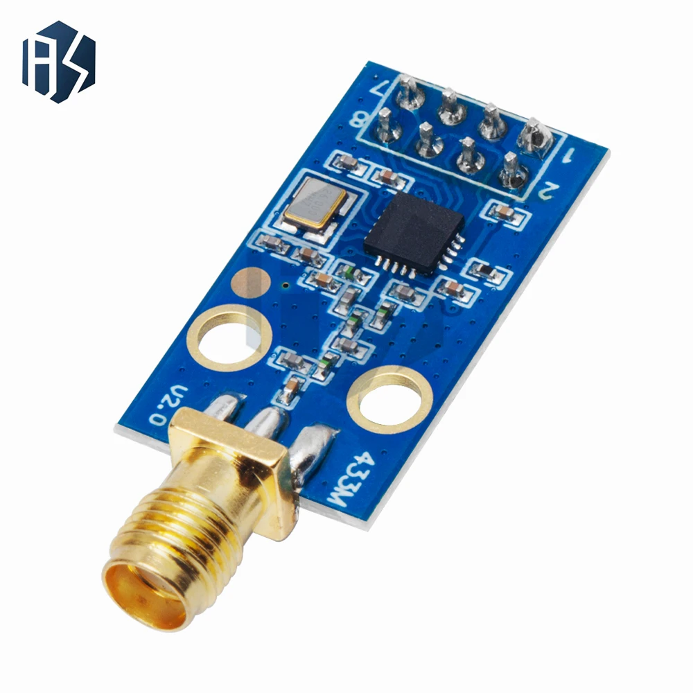 Modulo wireless CC1101 con modulo ricetrasmettitore wireless antenna SMA per Arduino 315/433/868/915MHZ