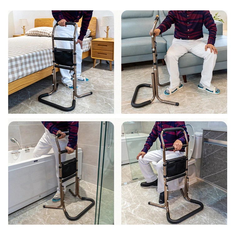 Anti-fall armrest, adjustable/portable/folding standing armrest, suitable for the elderly/disabled home office armrest