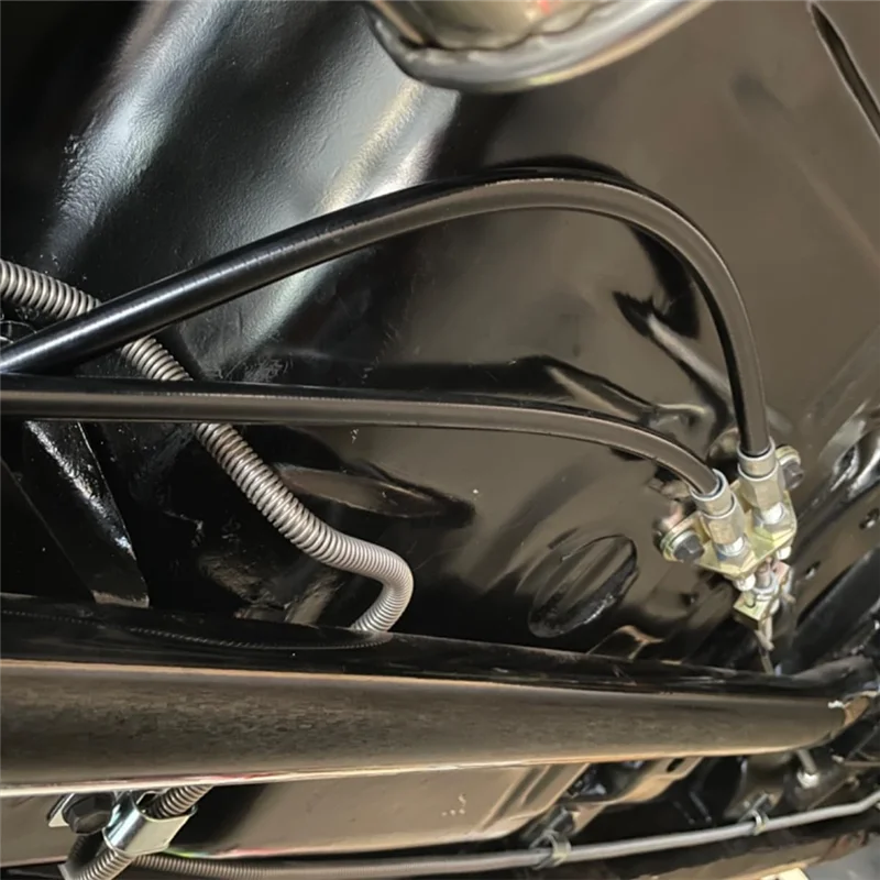 

330-9371 Universal Disc/Drum Parking Brake Cable Kit Emergency Brake Cable Kit Replace 140-14415-R Car Accessories-A08Q