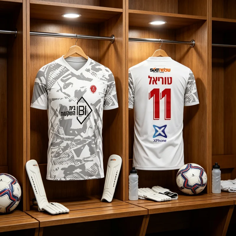 2026 Hapoel Tel Aviv FC Fashion Jerseys with Team Badges Sponsor Logos Unique Designs for True Football Fans FamilyMatching