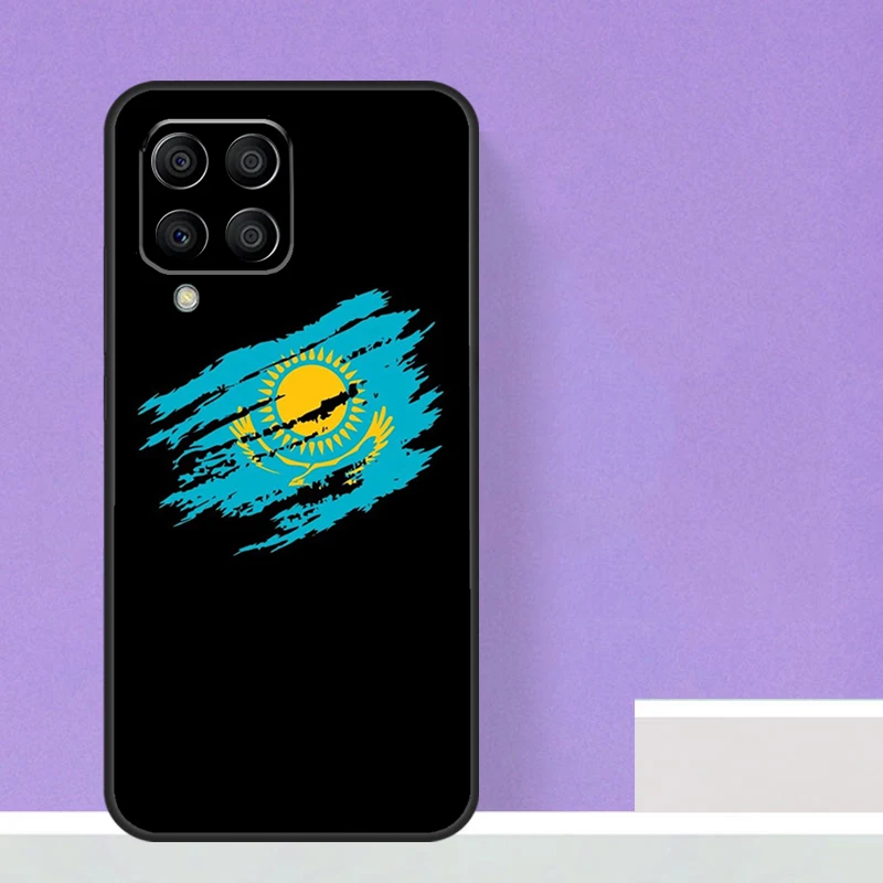 Kazakhstan flag For Samsung Galaxy M21 M51 M12 M32 M52 M13 M23 M33 M53 M34 M54 M30s M31s M15 M55 M20 Case image 4
