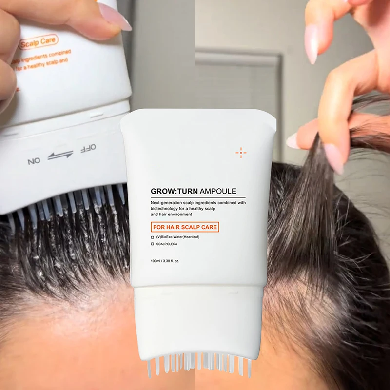 

Питательная сыворотка для волос: нежная ампульная эссенция для ухода за волосами, укрепляющая и придающая объем, с расческой для нанесения