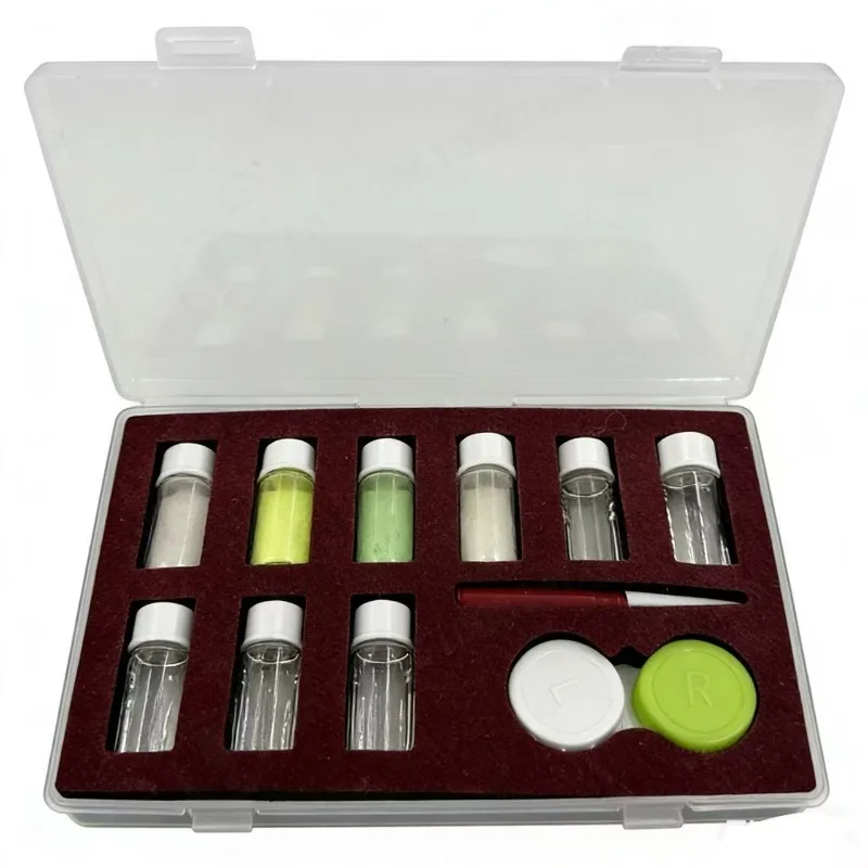 Watch repair tool, luminous powder set, phosphor watch dial scale, watch hand scale ring, ceramic ring luminous agent