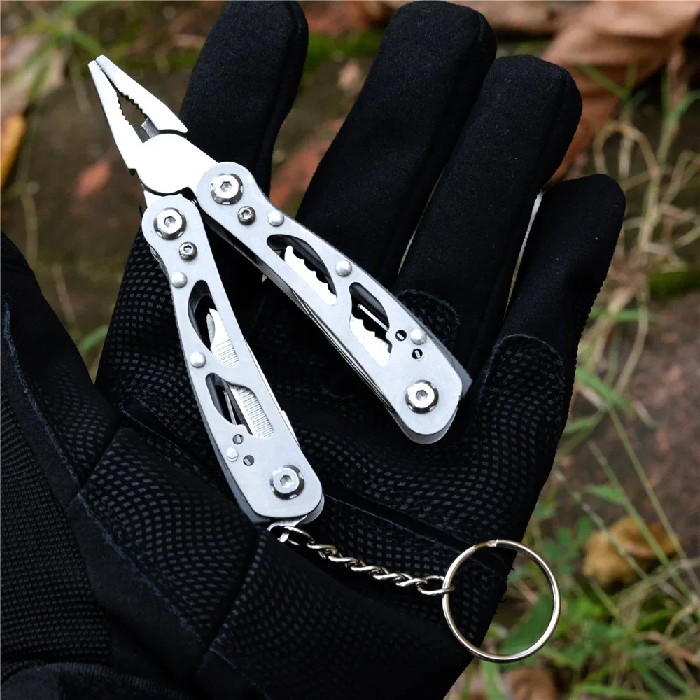 Multifunction Folding Pliers Pocket Knife Outdoor Camping Survival Hunting Foldable Multi Tool Scissors Saw Screwdriver Clip Set