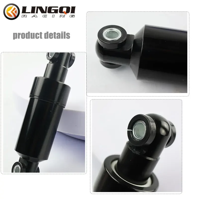 LINGQI RACING CNC Aluminum Shock Absorber Shocks Damper Absorption For MTB Moto Electric Scooter Folding Bicycle Accessories