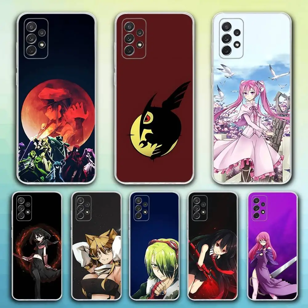 

N-Night Anime R-Raid Phone Case For Samsung S30,23,21,22,20, FE lite,S10,9,8,7 PIus Note20ultra Soft Transparent