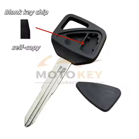 For Honda CB400 CBR929 1000 CBR900RR CBR600RR F5 VTEC Wasp 600 CBR1000 CB1300 Motorcycle Keys Anti-Theft Chip Placement