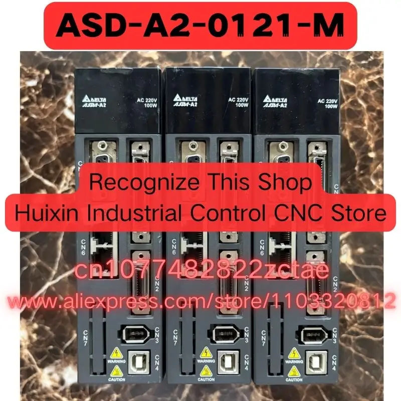 Latest Quotation Used Servo Drive ASD-A2-0121-M ASD A2 0121 M Normal Function Tested OK