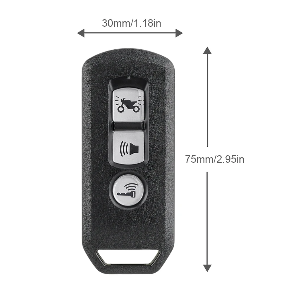 Moto Smart Key 2/3 pulsante moto Keyless Remote Key Fob 433MHz per per Honda K35V3 ADV SH 150 Forza 300 125 PCX150