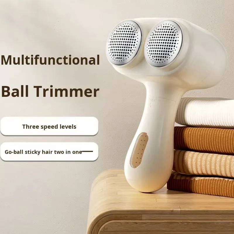 Best Selling Hairball Trimmer Clothes Dual Head Hair Removal Device Digital Display Household Hairball Remover