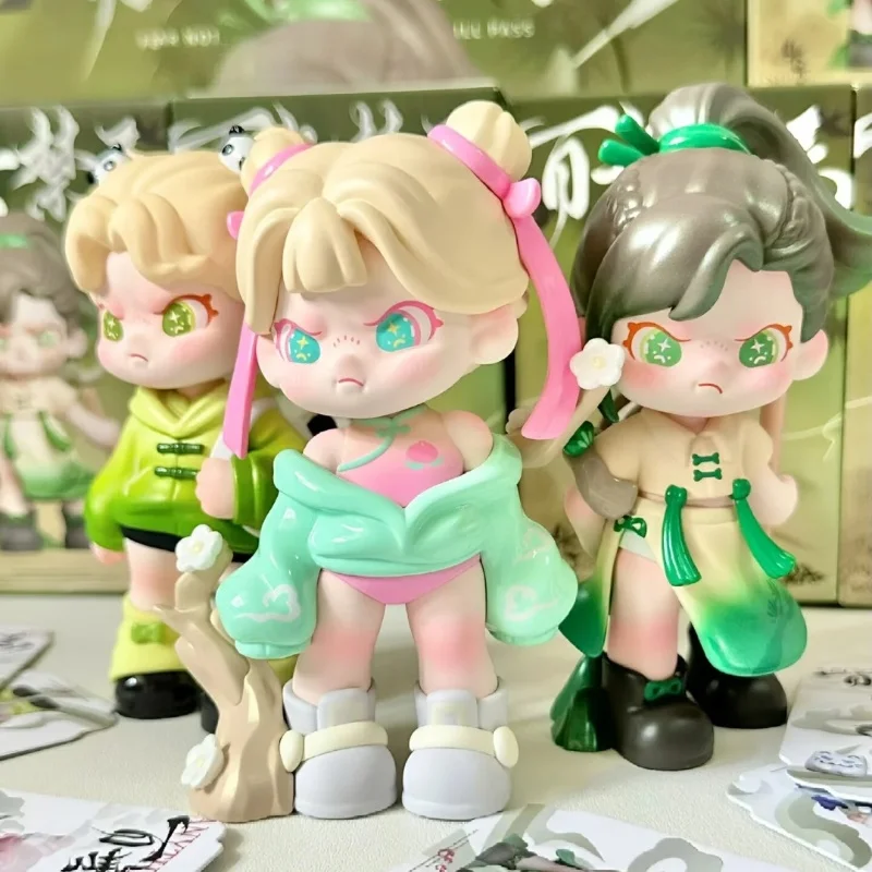 

Dora Cousin 5th Generation Fear Nothing Series Trendy Blind Box Figurines Cute Collectible Trendy Toy Desktop Decoration Gift