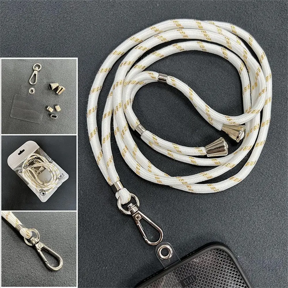 Key Fob Adjustable Mobile Phone Straps Anti-lost Detachable Phone Neck Cord Long Colorful Crossbody Phone Lanyard Men Women