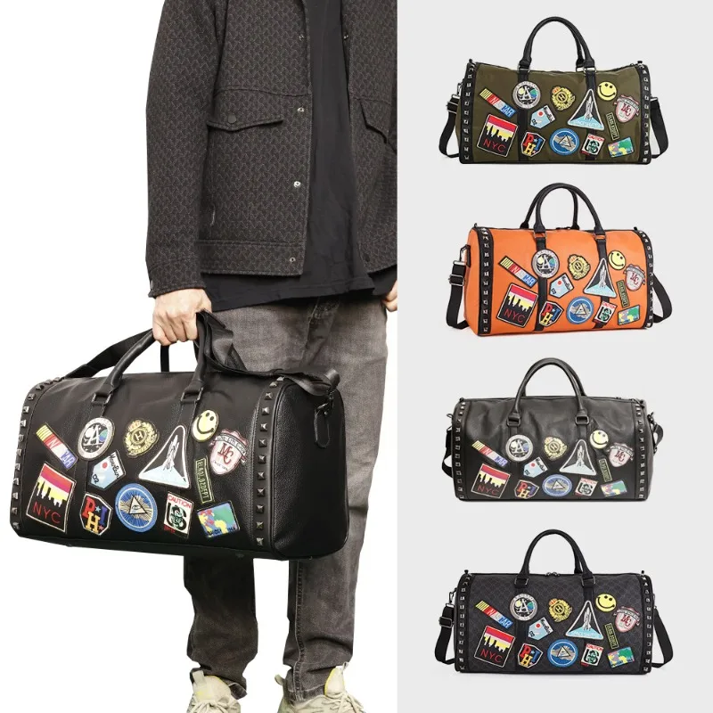 

Сумка для ручной клади, большая вместительная спортивная сумка для ручной клади для мужчин, сумка для деловых поездок, многофункциональная сумка через плечо