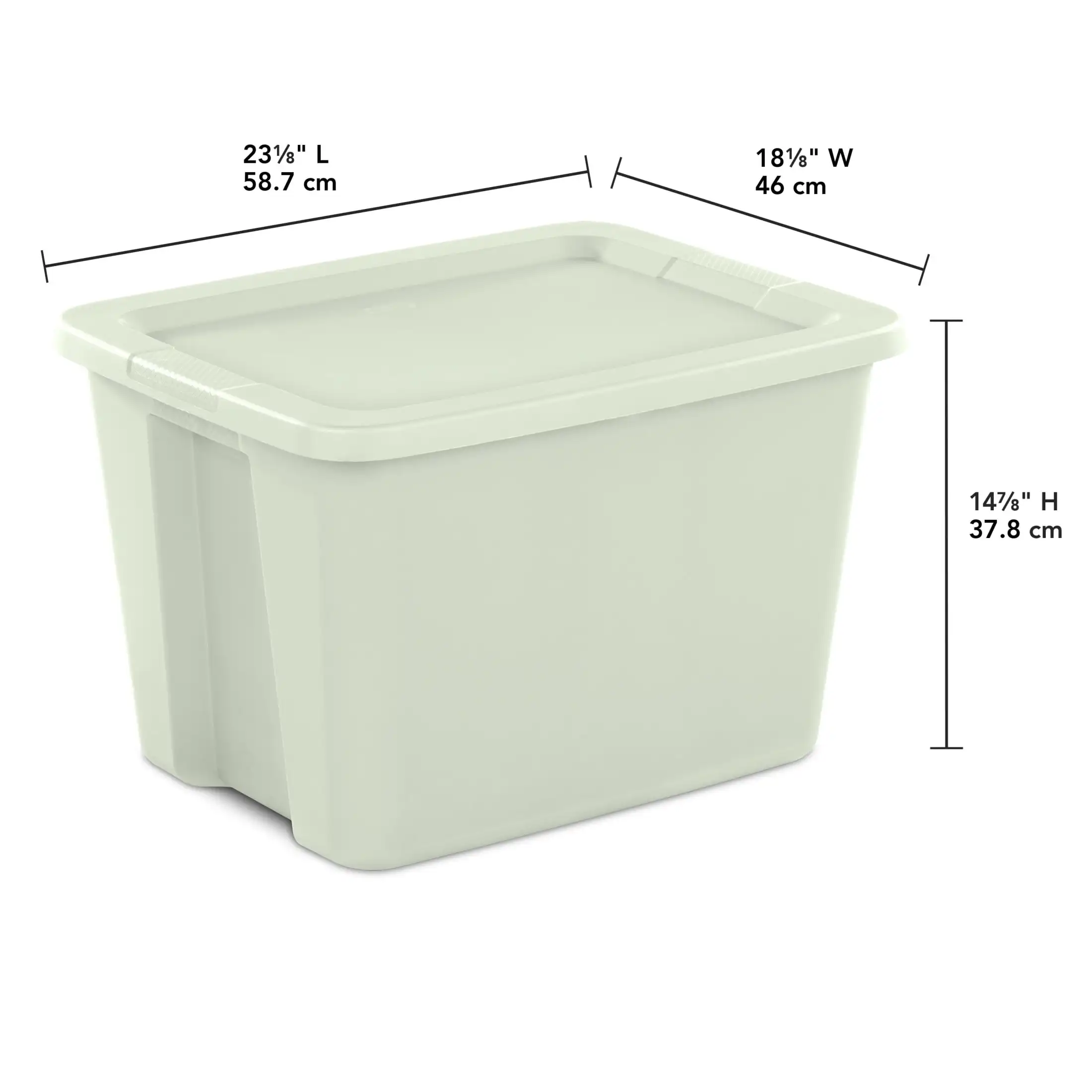 18 Gallon Tote Box Adult,