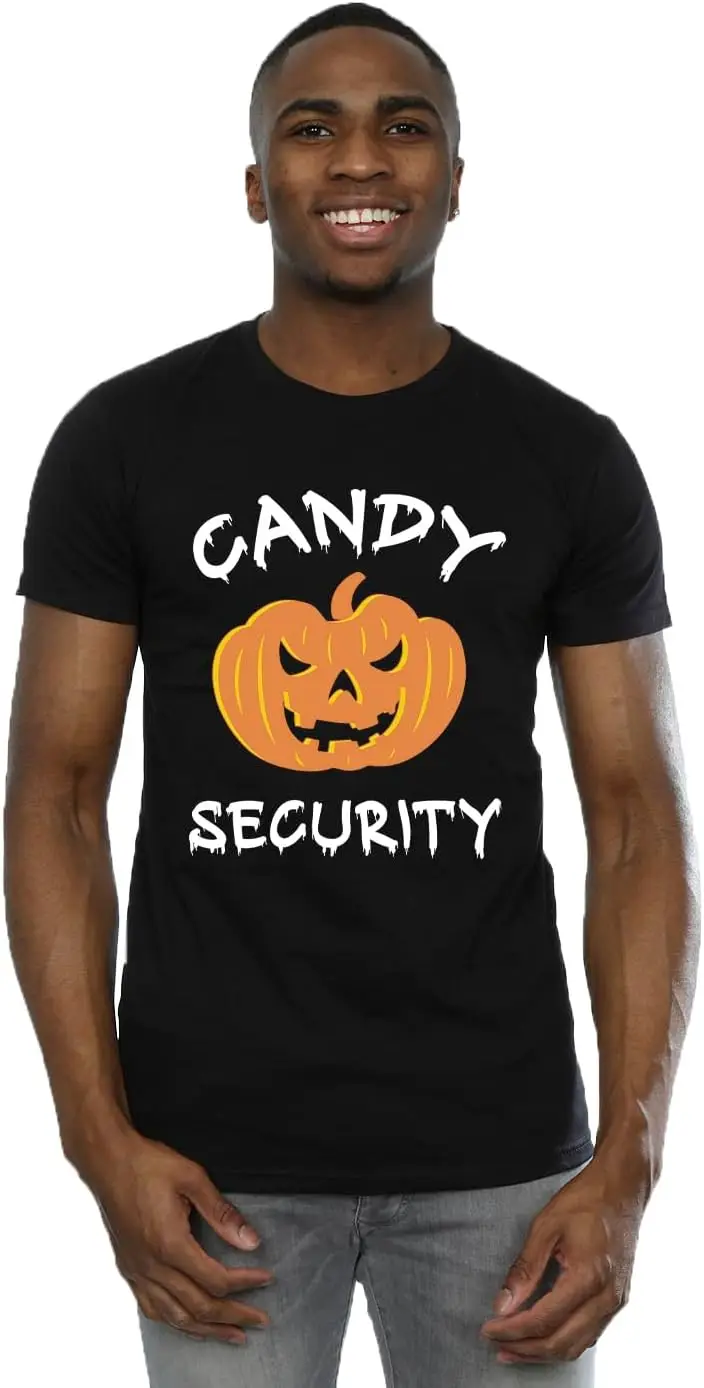 

Halloween Men's Candy Security T-Shirt