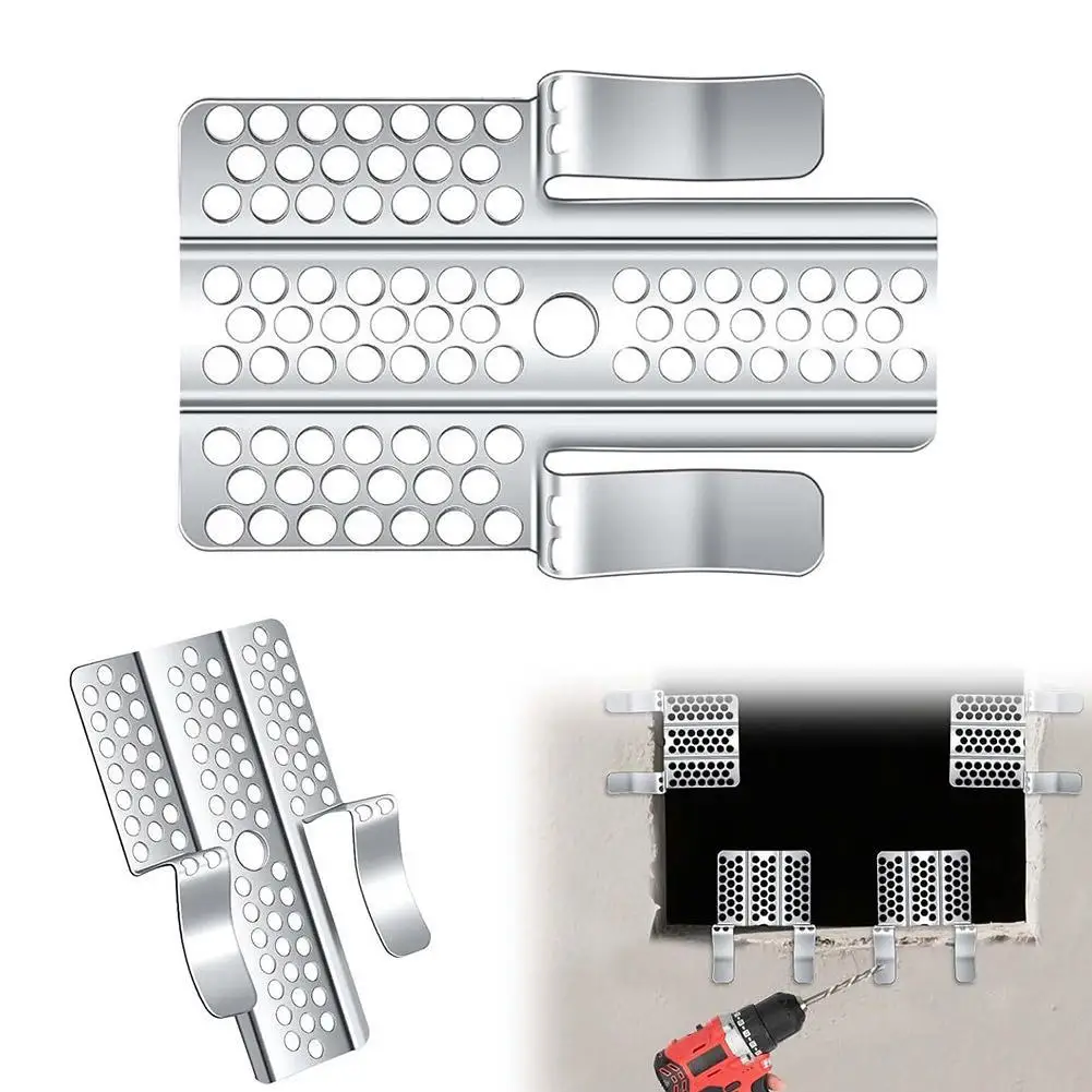 1/10Sets Drywall Repair Clips with Screws for 1/2