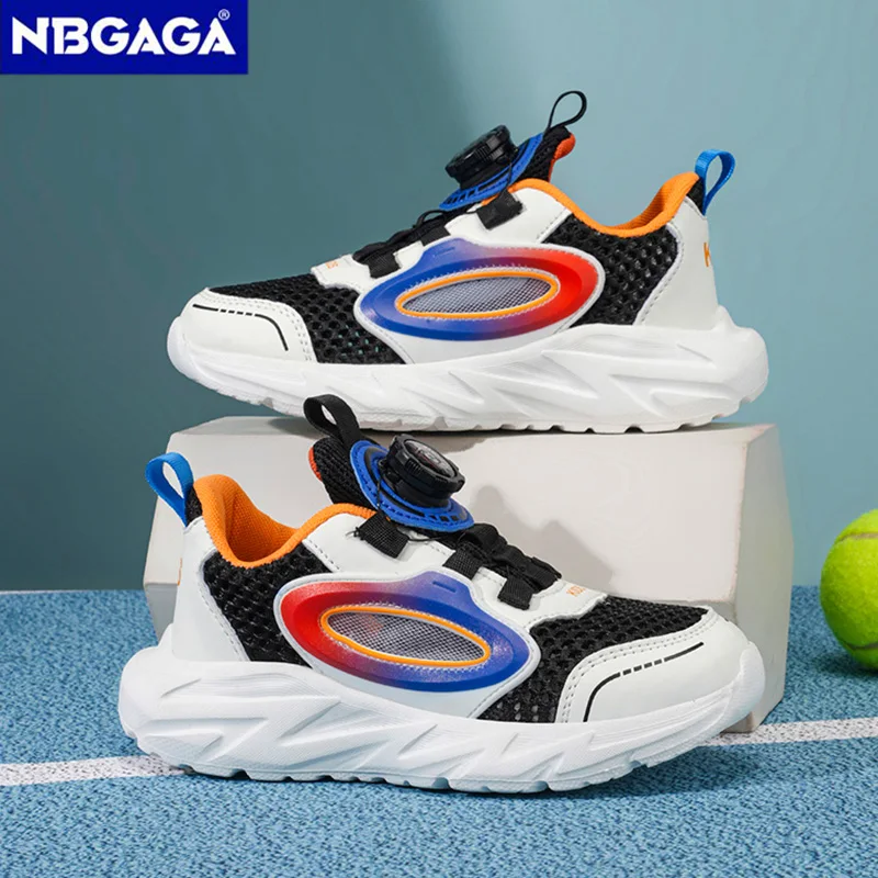 

Children's Breathable Mesh Shoes Boys' Summer Outdoor Running Sneakers Lightweight Casual Walking Footwear