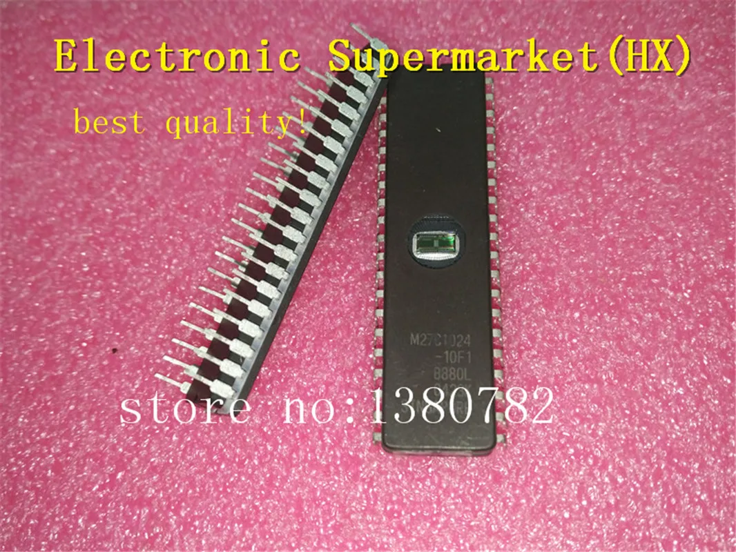 

Free Shipping 5pcs/lots M27C1024-10F1 M27C1024 CDIP-40 IC In stock!