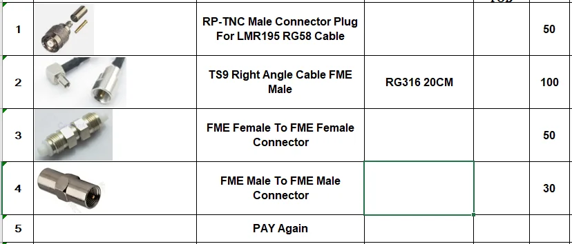 

Additional Shipping Fee SMA