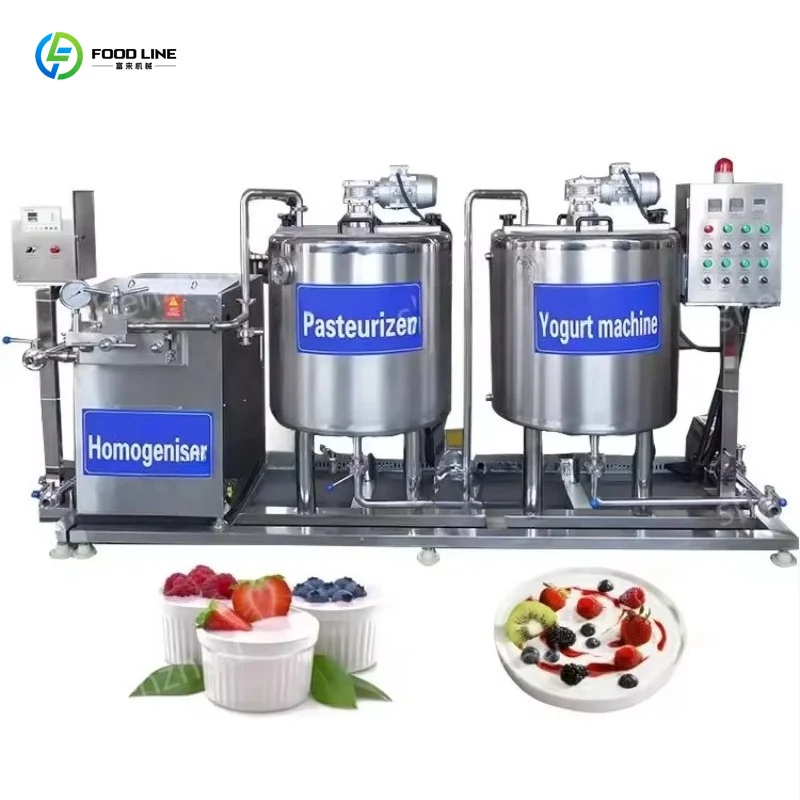 Automatic Greek Yogurt Production Line Full Set Commercial Yogurt Making Processing Equipment