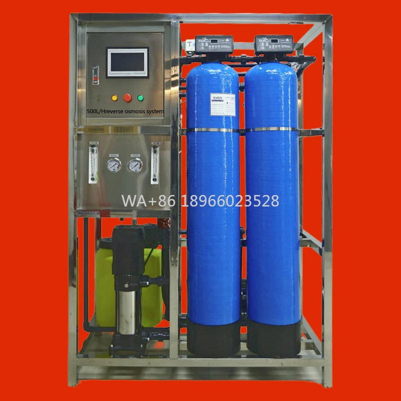 يخدم الآلات للإنتاج ومعدات معالجة المياه. نظام تصفية المياه Ro نظام تنقية المياه والمعالجة