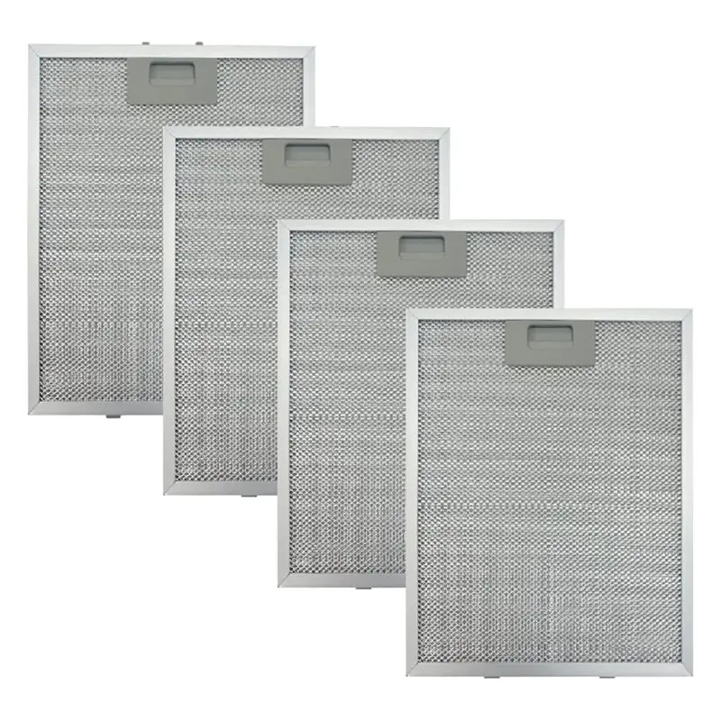 

Комплект из 4 фильтров для вытяжки A61I W10169961A с 5-слойной алюминиевой сеткой, аксессуары для вытяжек