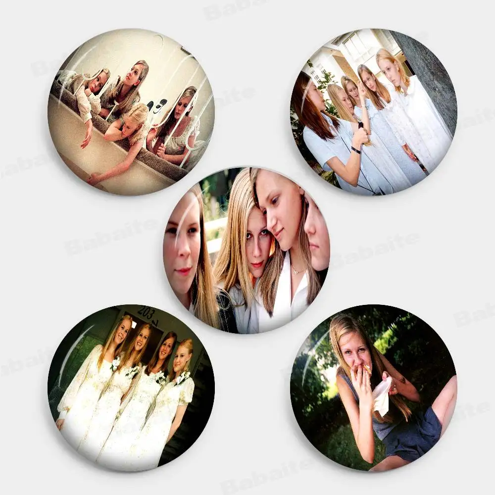 The Virgin Suicides Film 32/44/58mm Round Cartoon Brooches Handmade Pins for Backpack Jewelry Accessories Gifts Creative Badge view 5