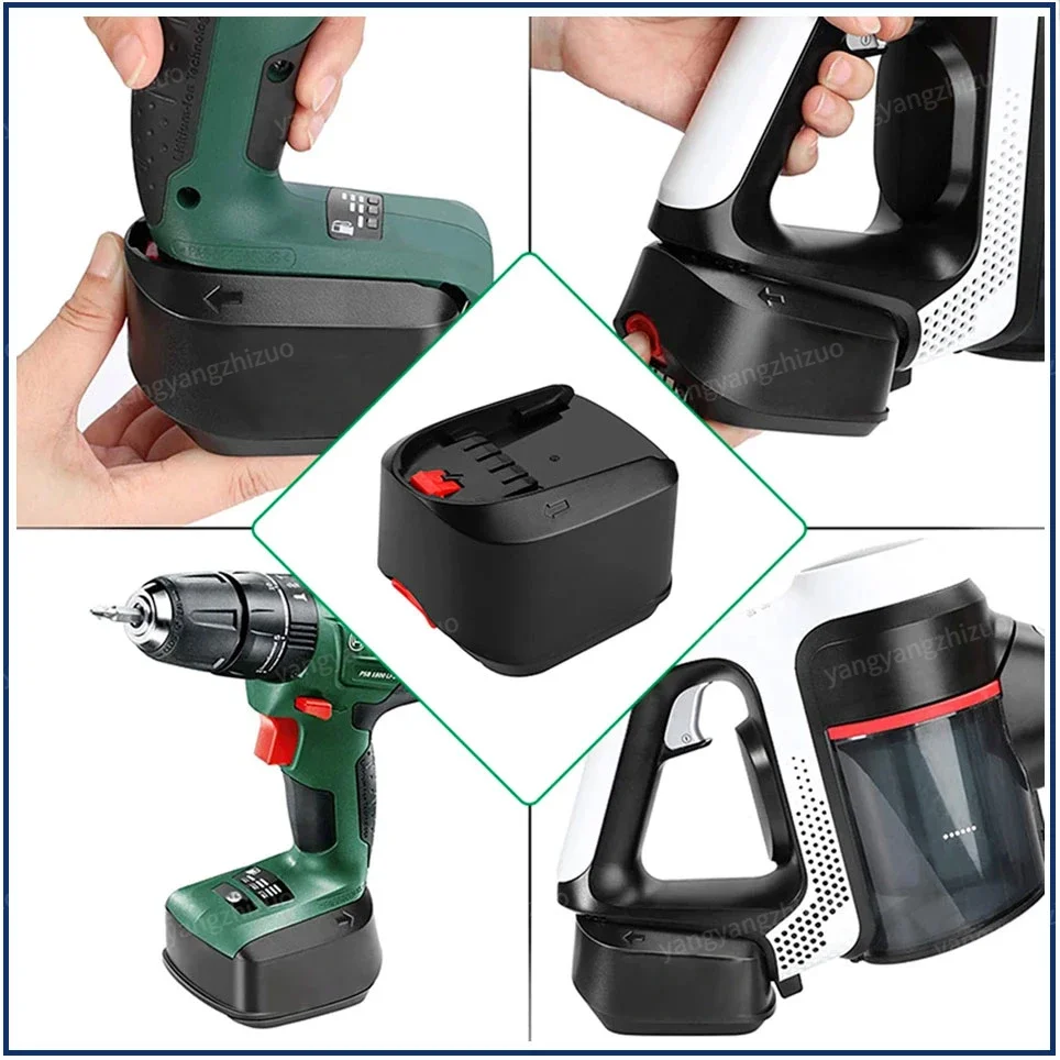 Bosch Lithium Ion Rechargeable Tool 18V 9800MAH  Battery PBA PST PSB PSR Bosch Home, Garden Tools (TypeC only) AL1810CV