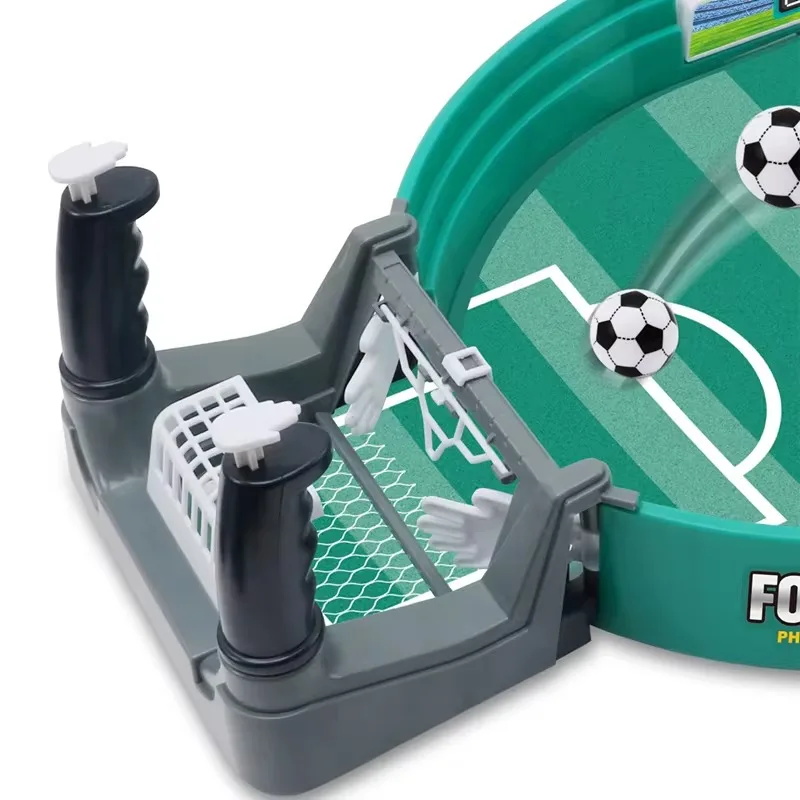 Tabletop Soccer Game Set Mini Football Soccer Game Board for Foosball Pinball Kids Adults Interactive Game Room Family Night