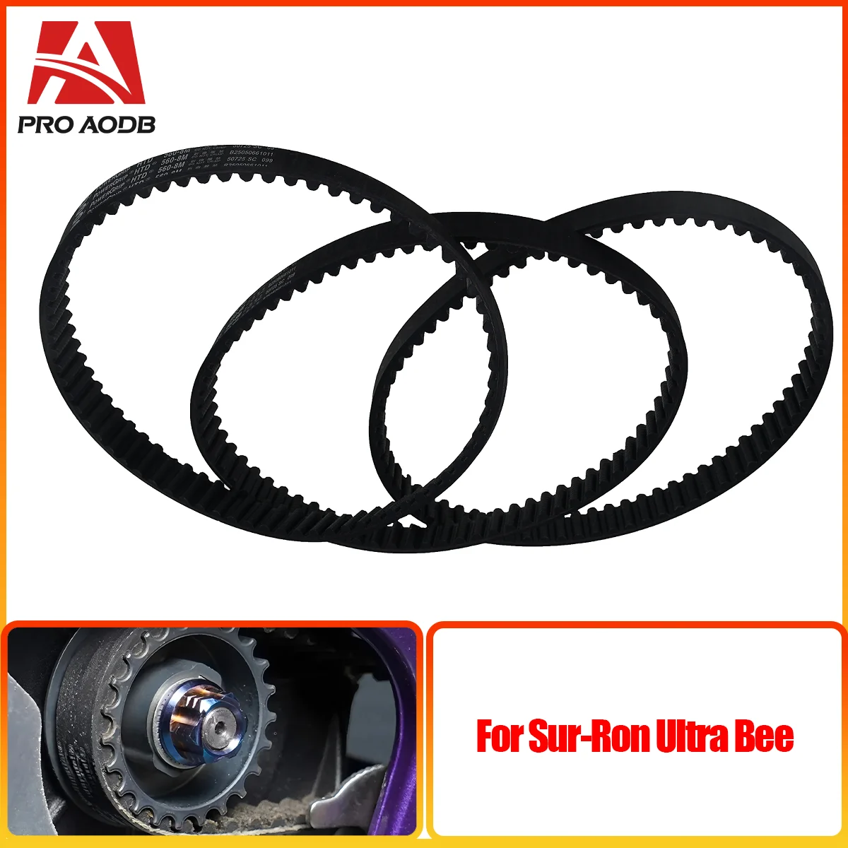 

PRO AODB Universal Original Drive Belt Electric Motorcycle Accessories For Sur Ron Sur-Ron Surron Ultra Bee Dirt Pit Bike
