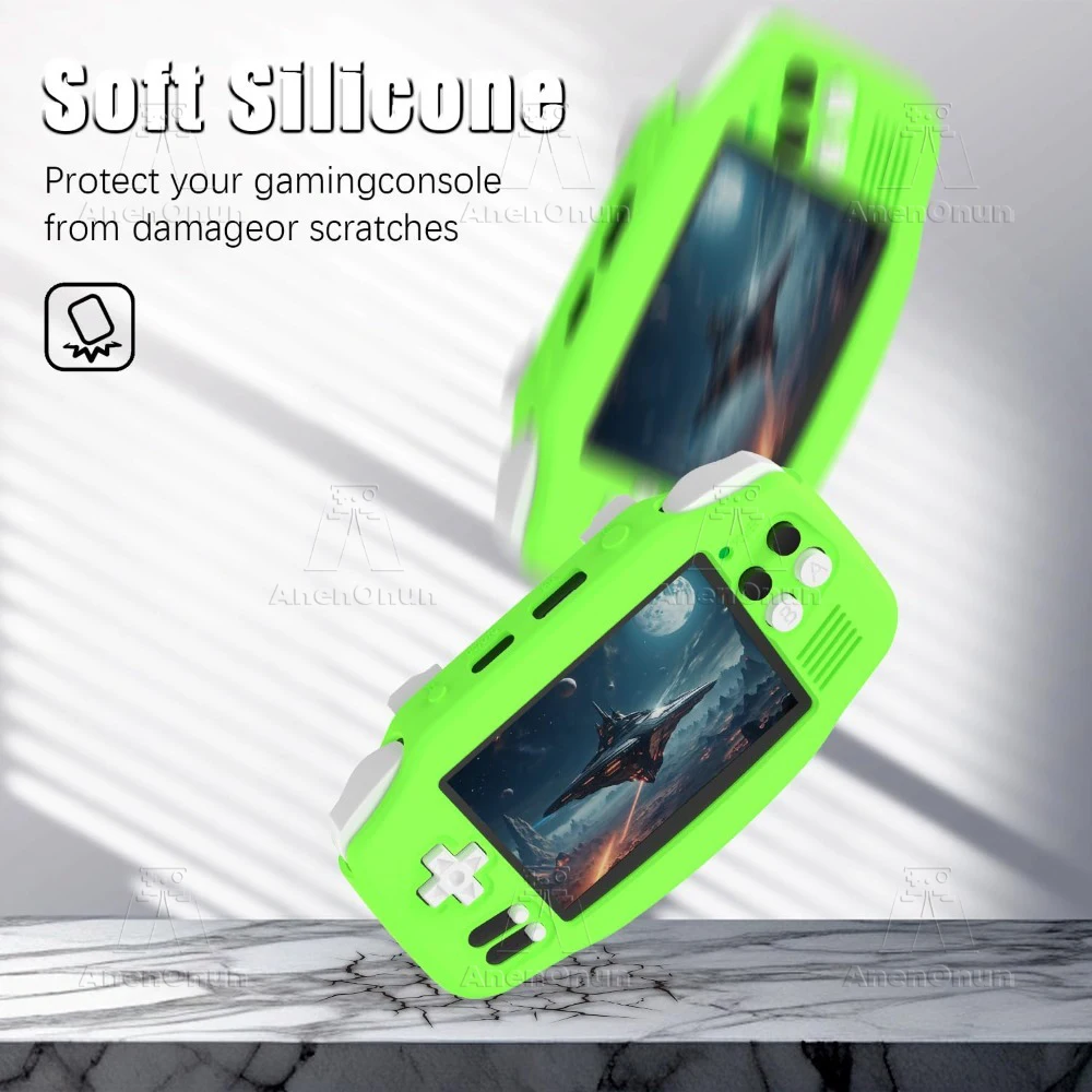 Silikonhülle für RG34XX mit Trageband, sturzsicher, kratzfest, rutschfester Griff, hochwertige, langlebige, rundum schützende Softshell-Hülle – Detail 13