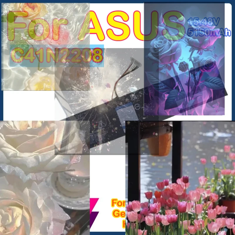 

C41N2208 Battery For ASUS ROG ALLY Gaming Handheld series of RC71L/PC71L Expand high capacity of 74Wh mod upgrade Free all Tools